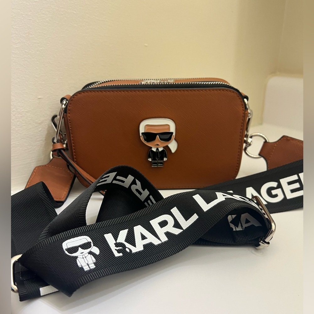 Small Karl Lagerfeld Camera Style Purse